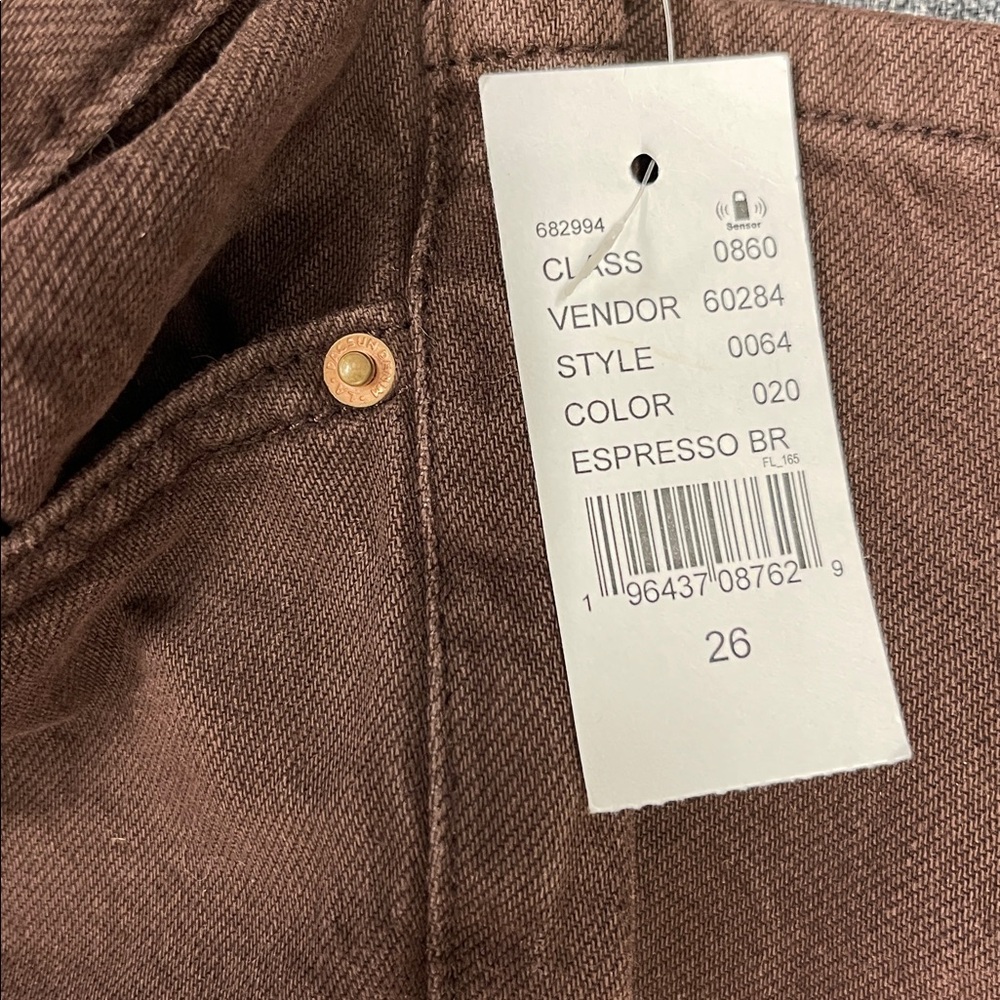PAC Sun Espresso Low Rise Denim size 26 - Picture 3 of 4